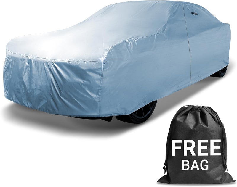 iCarCover Fits 1973-1977 Chevy Chevelle 2-Door, 4-Door Car Cover Automobiles Form-Fit Padded Full Exterior Waterproof Automobiles Protection Covers - Image 1